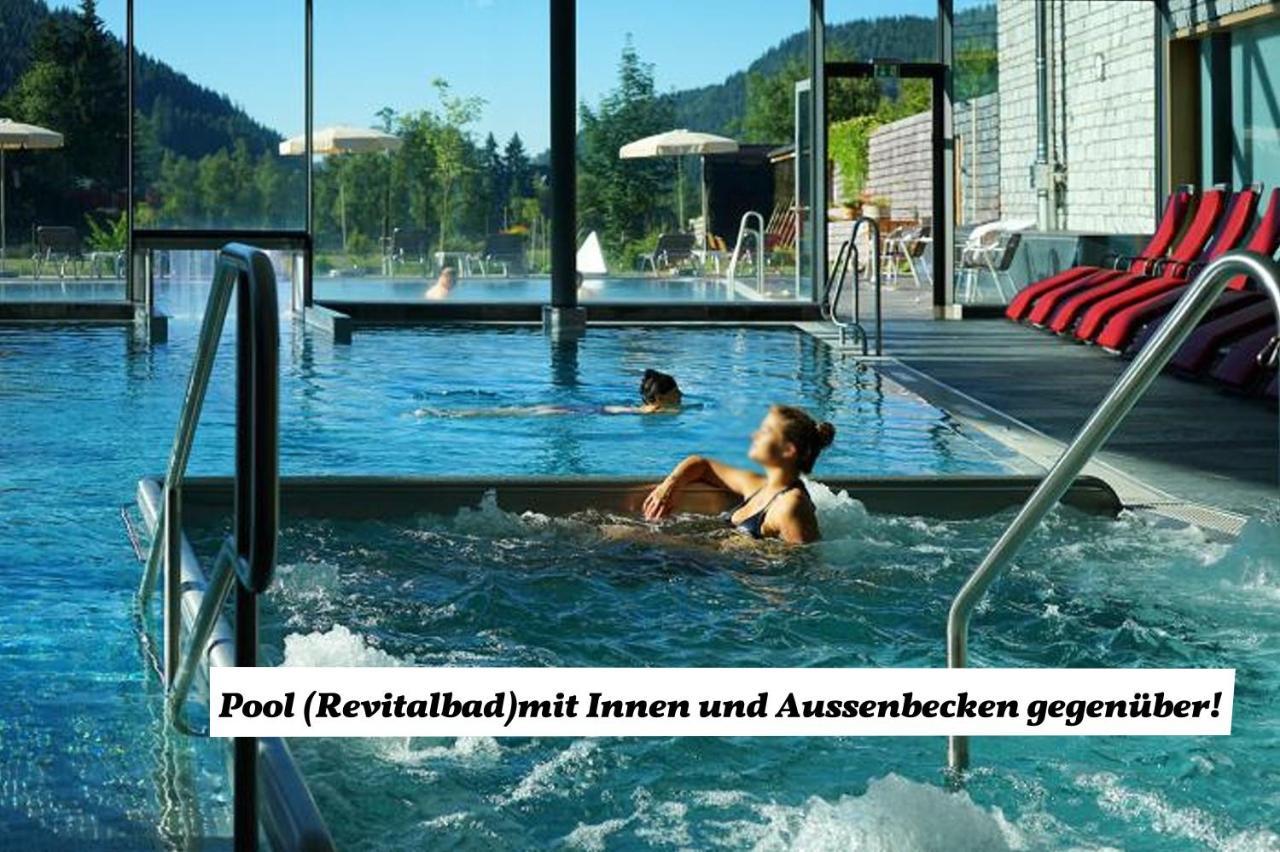 B1 Albmatte-Fewo Sauna, Hallenbad Aussenbecken Massagen Nebenan Menzenschwand-Hinterdorf Eksteriør billede